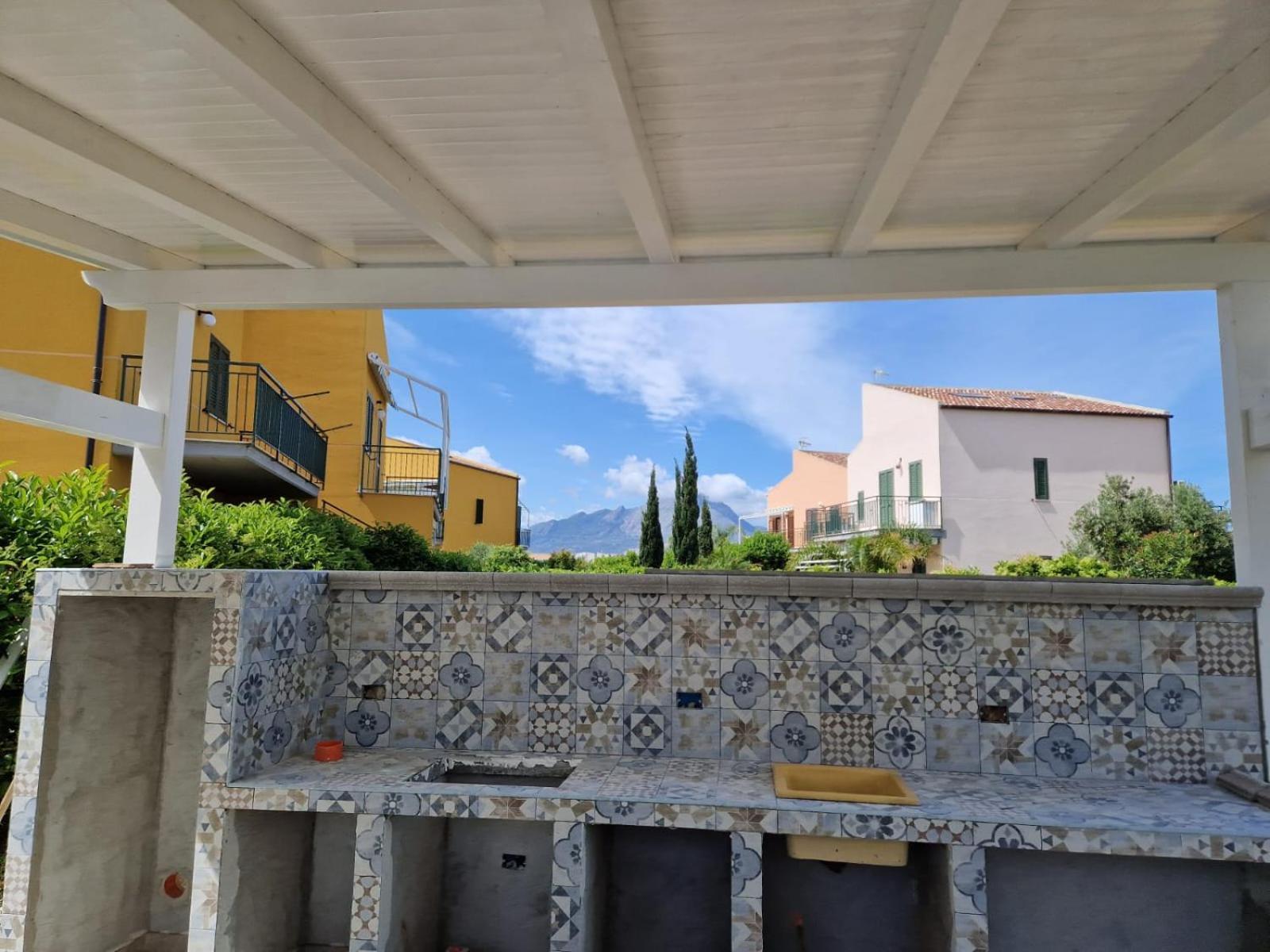 Vila Stella Marina Buonfornello Exteriér fotografie